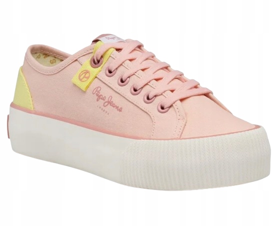 Pepe Jeans Ottis V Sun Dámské Boty Růžové Tenisky 38 Awd