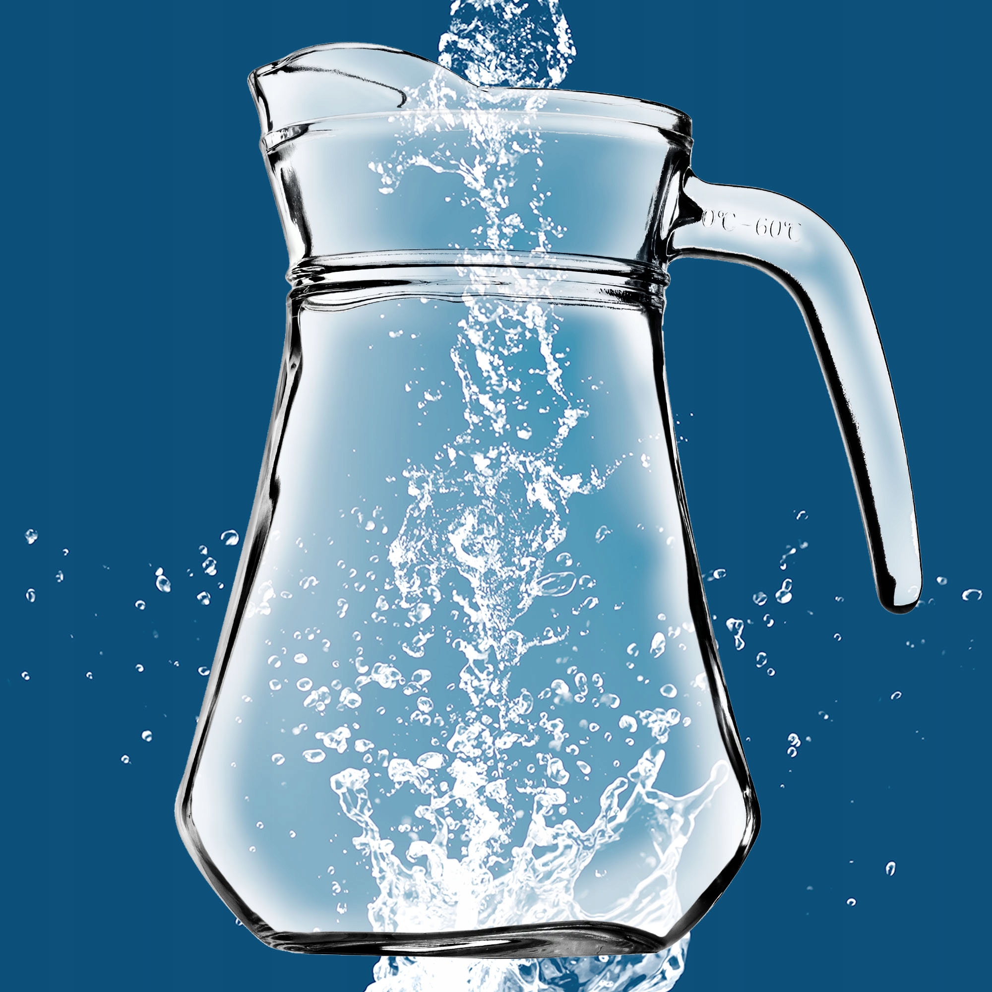 DZBANEK SZKLANY KARAFKA NA WODĘ SOK LEMONIADĘ DO NAPOJÓW WODY 1,4L Kod producenta K373