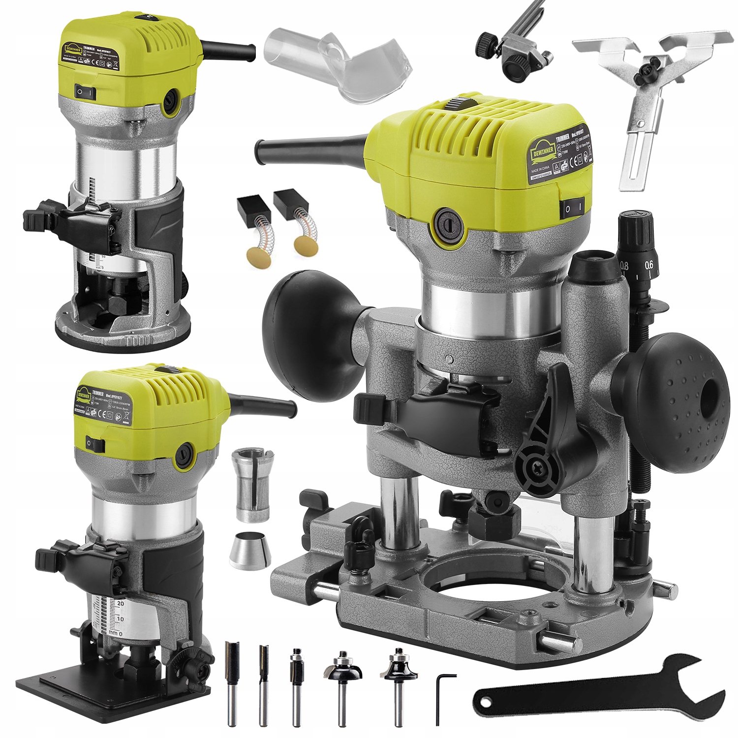 Frezarka górnowrzecionowa wycinarka i frezarka do krawędzi w jednym 710W