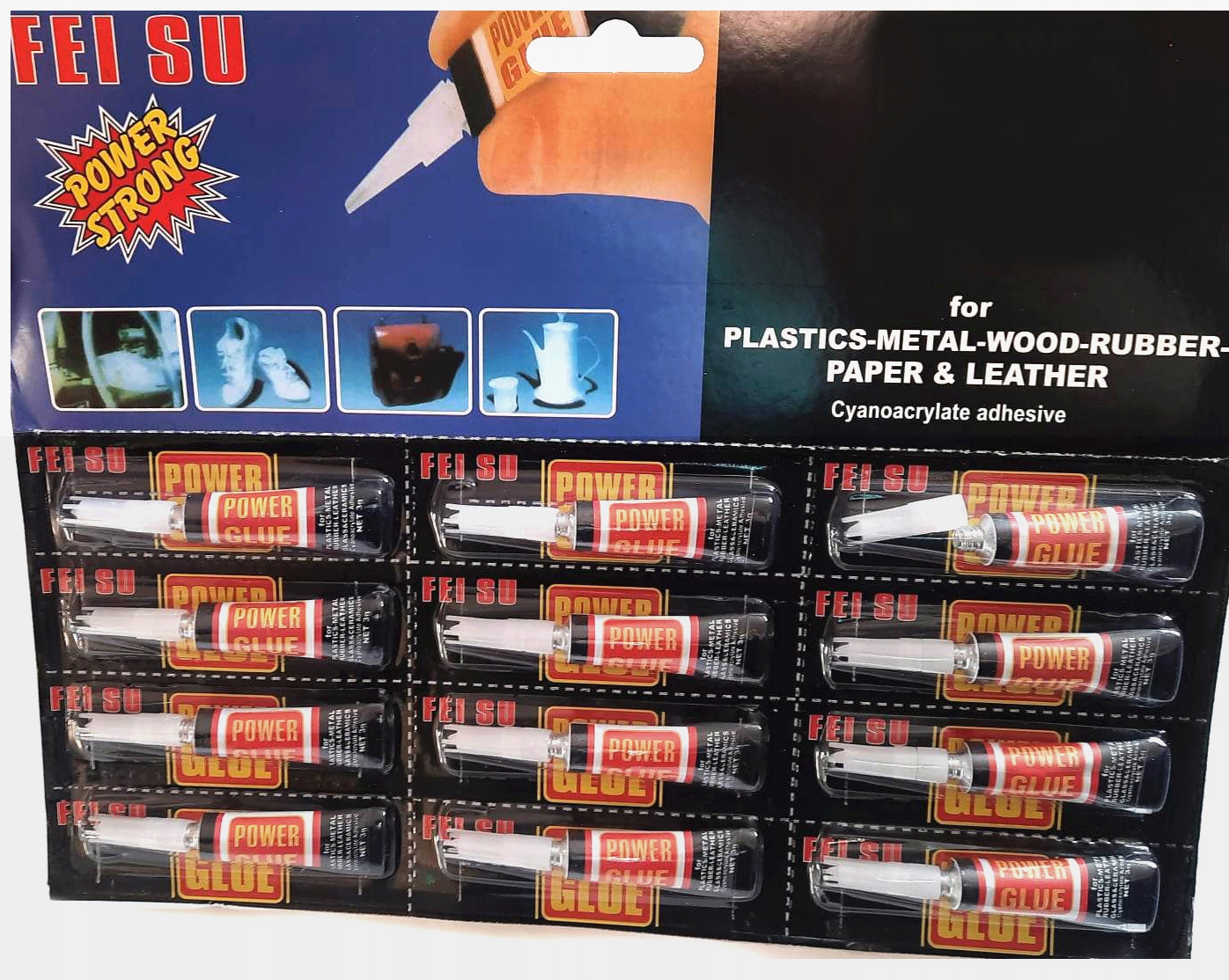 

Klej uniwersalny Power Glue zestaw 12 szt