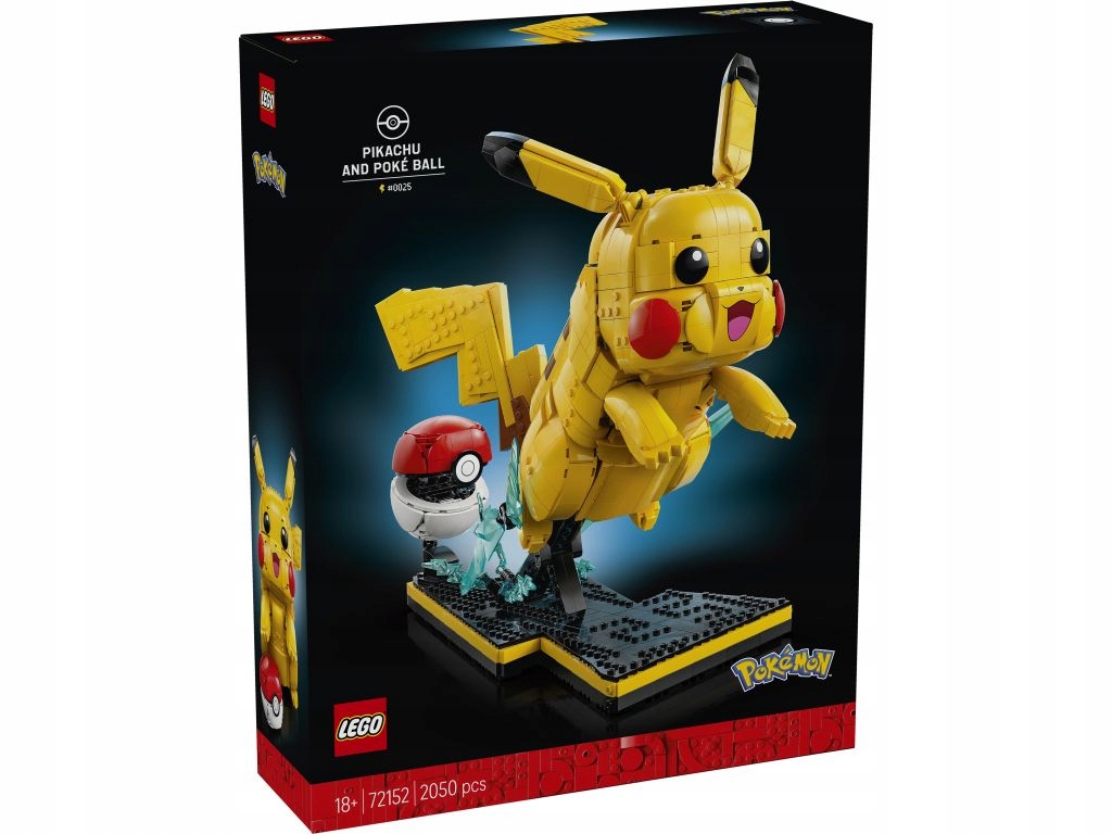 Lego 72152 Pikachu a Pokéball