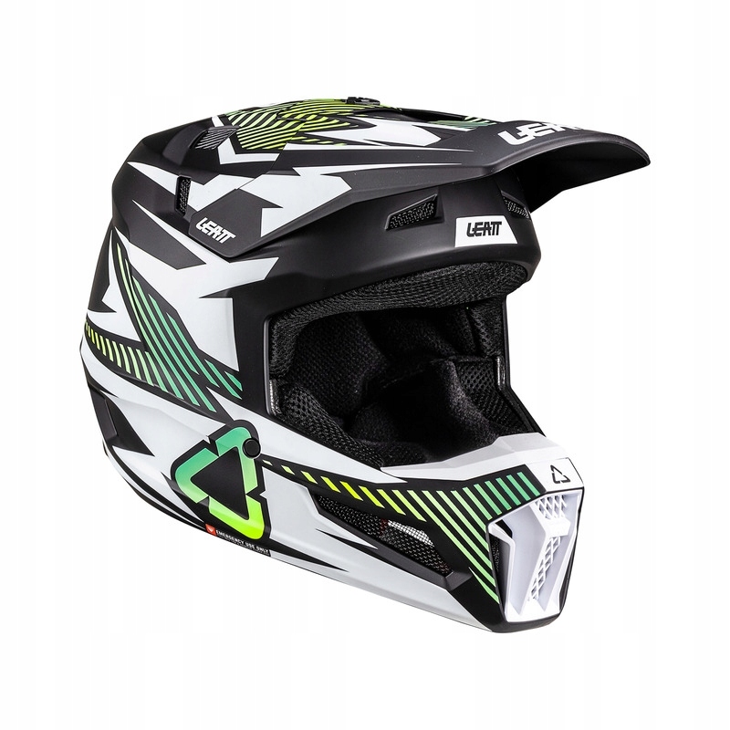 Motocyklová Prilba S Okuliarmi Junior Leatt Kit Moto 3.5 Storm Teal (M)