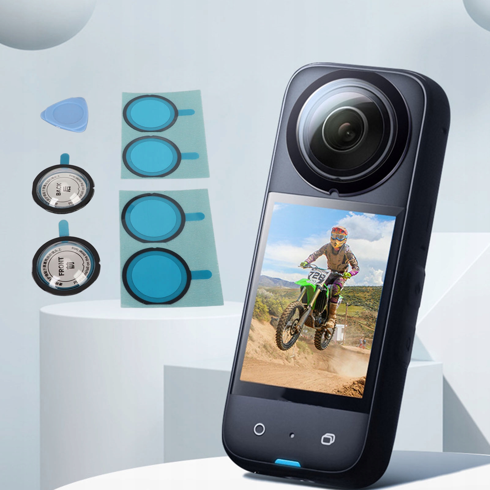 OSŁONY OBIEKTYWU DO INSTA360 ONE X3 OSŁONY Przeznaczenie inne