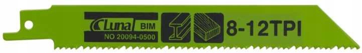 Bimetalová šavlová pila Luna na kovové dřevo 300x19x1,3 s 8/12 5 ks