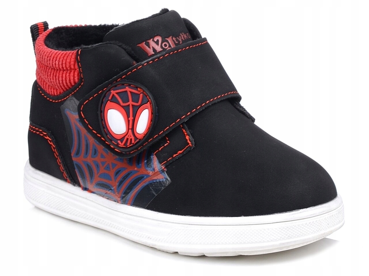 WOJTYŁKO 24085 TRZEWIKI BUTY OCIEPLANE RZEPY PRZEJŚCIÓWKA CZARNE R 22