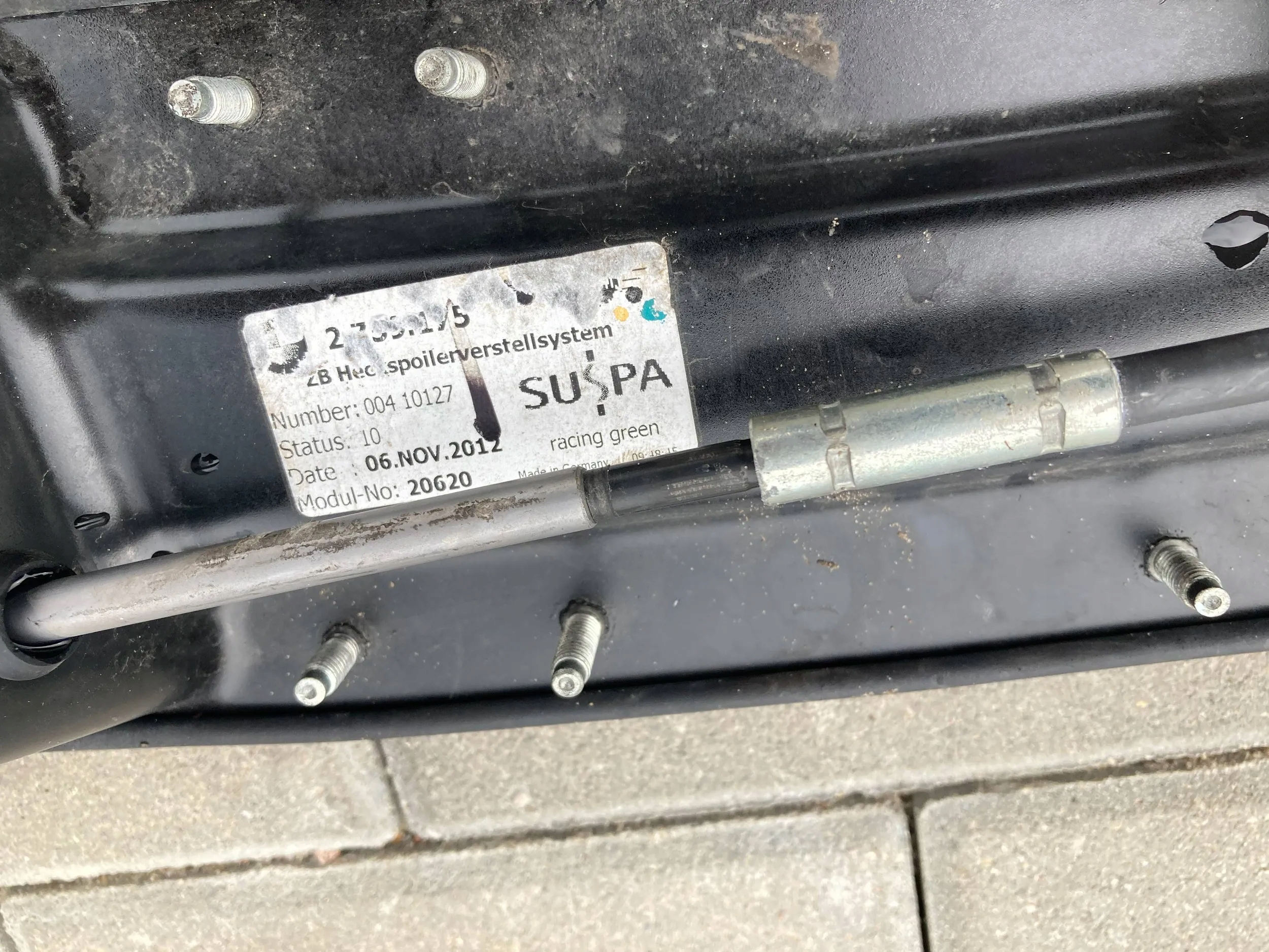 MINI COOPER R58 спойлер спойл 2758944