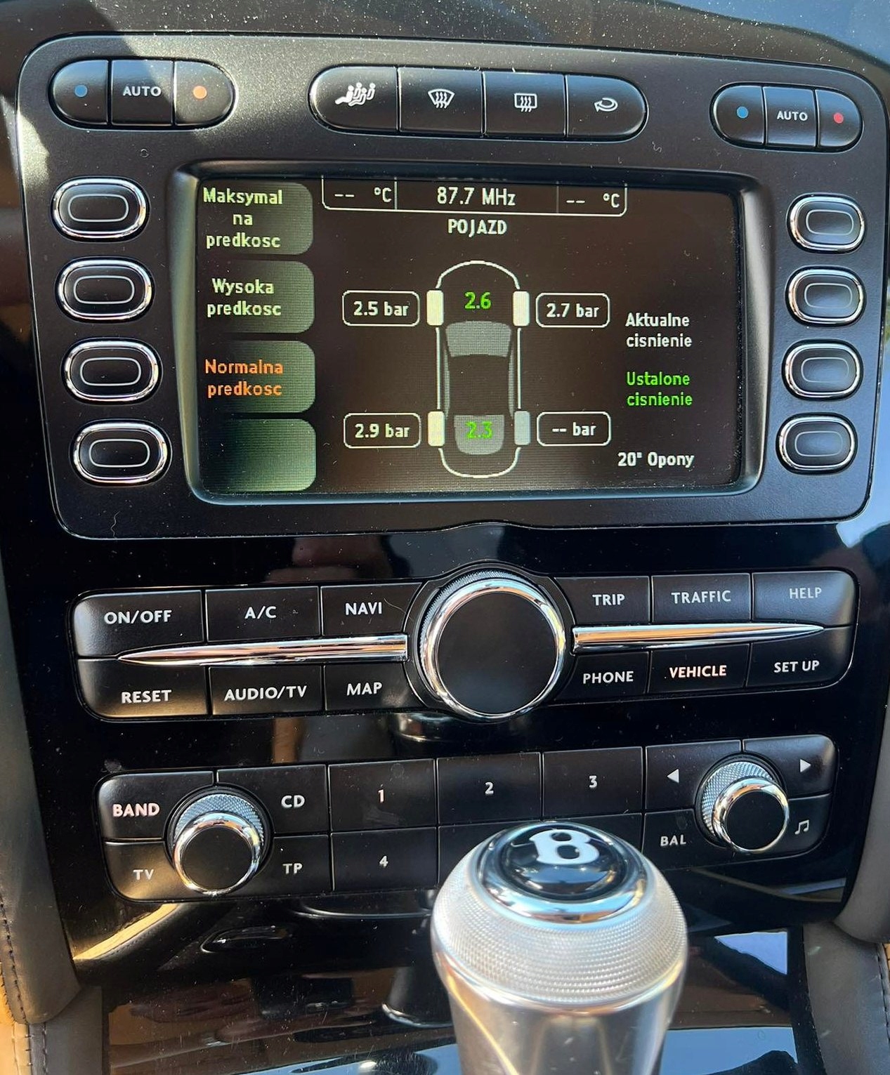 BENTLEY RNS POLSKIE MENU LEKTOR MAPA Numer katalogowy części RNS 810