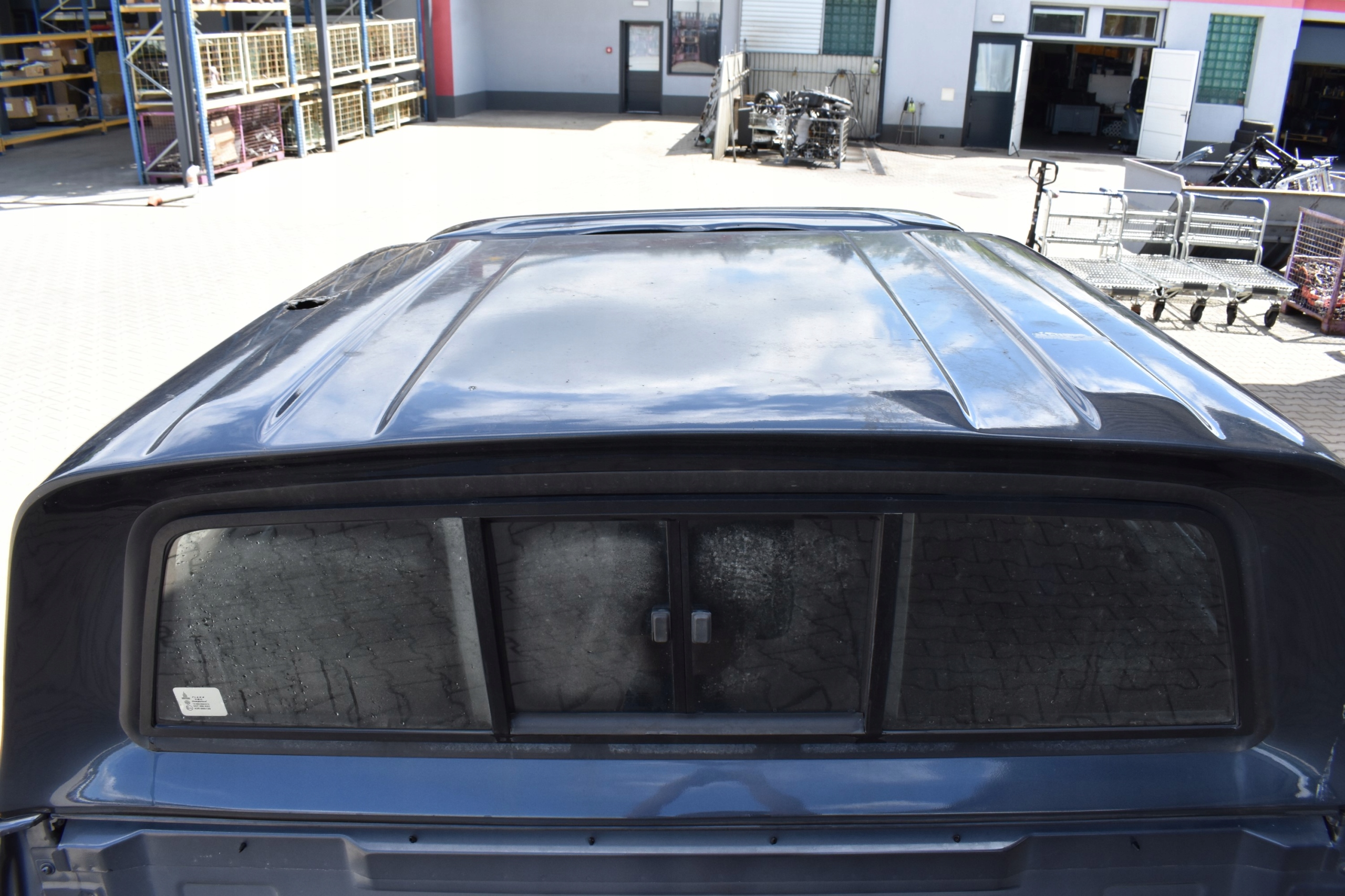 ZABUDOWA HARDTOP TRUCKMAN PAKA SKRZYNIA ŁADUNKOWA FORD RANGER IV 2021 Kolor szary