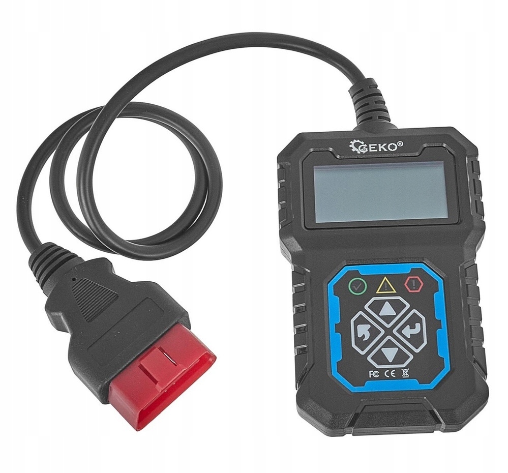 INTERFEJS DIAGNOSTYCZNY - SKANER BŁĘDÓW OBD2 TESTER BŁĘDÓW OBDII Marka Geko