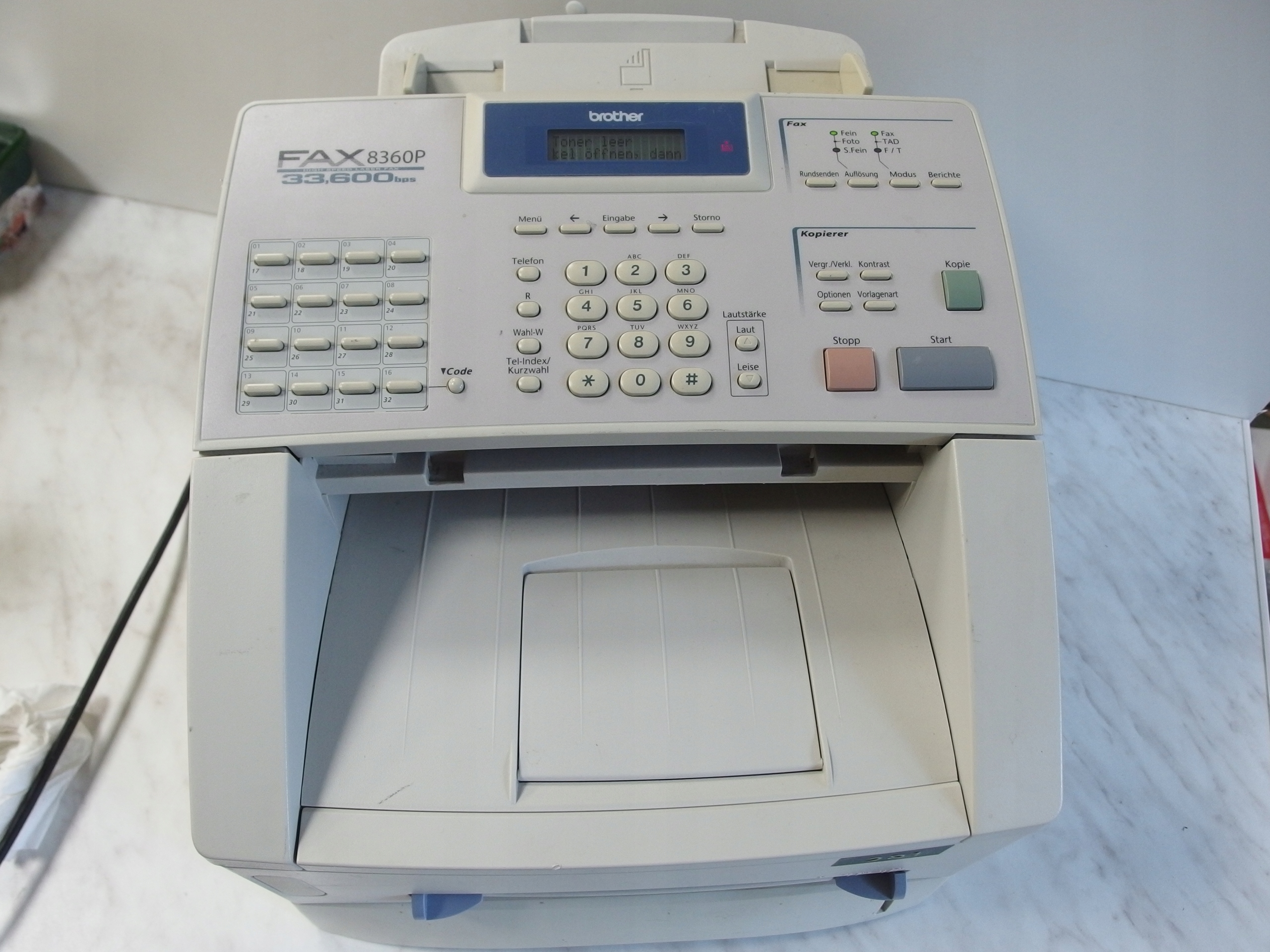 Drukarka Brother FAX-8360P Laser Producent Brother