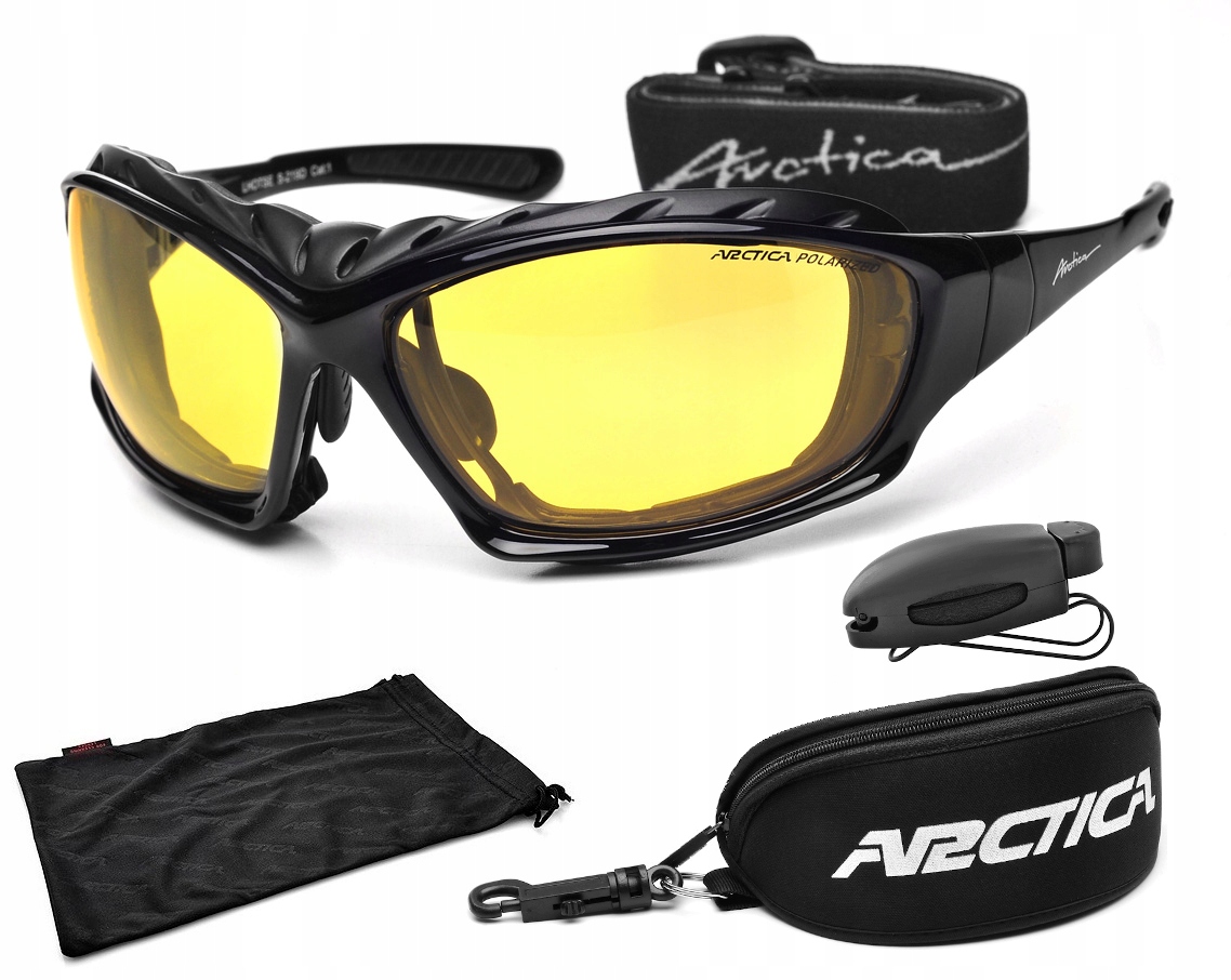 Okulary Arctica S-219D Polaryzacyjne Odpinane Zauszniki Rozjaśniające