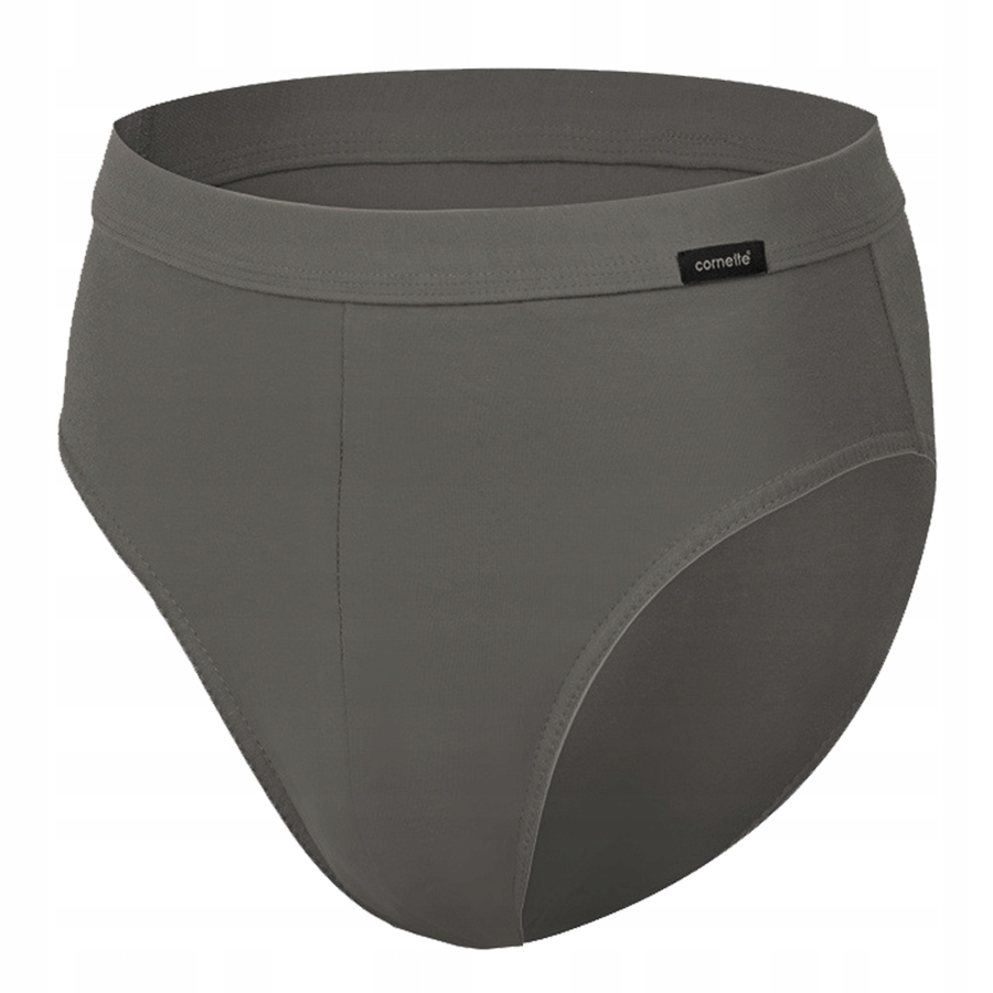 Slipy męskie CORNETTE AUTHENTIC, khaki, XXL Fason Slipy