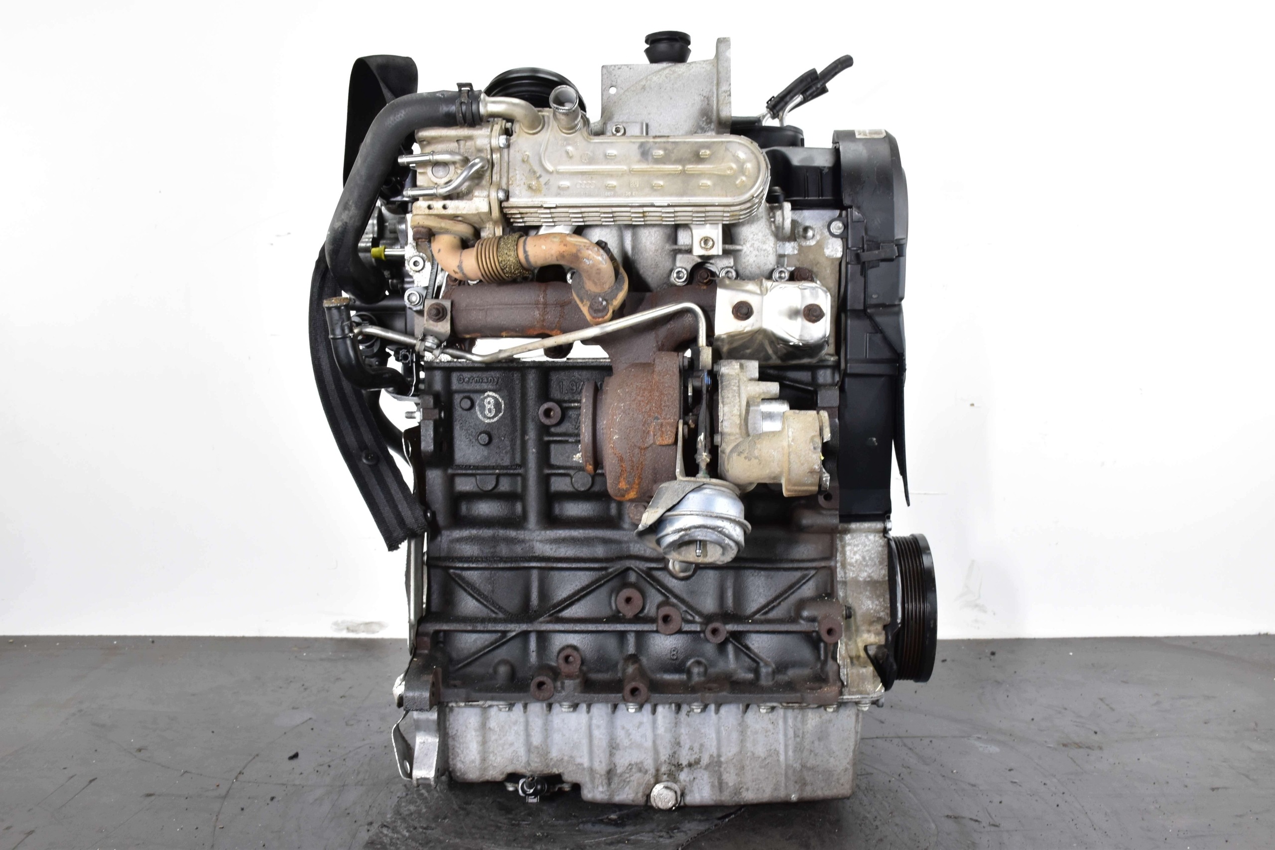 engine PASSAT B6 GOLF V TOURAN OCTAVIA II TOLEDO 1.9TDI 105KM BXE KOMPRESJA