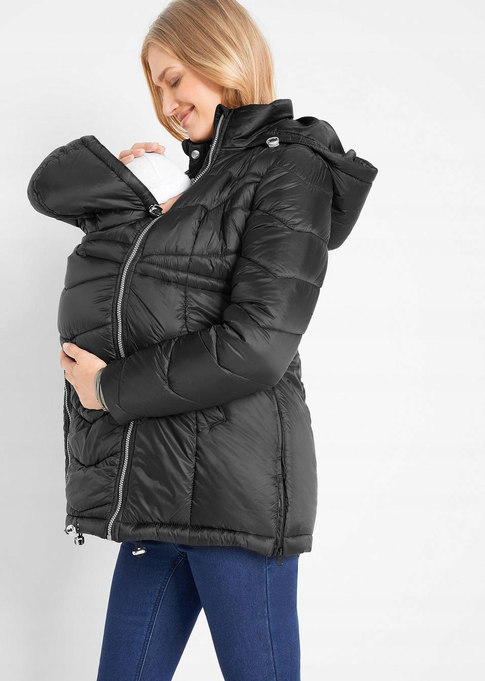 44 Bonprix wpd PIKOWANA KURTKA CIĄŻOWA Płeć kobieta