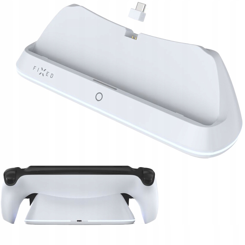 Dokovací stanice pro nabíjení konzole PlayStation Portal, podsvícení Fixed