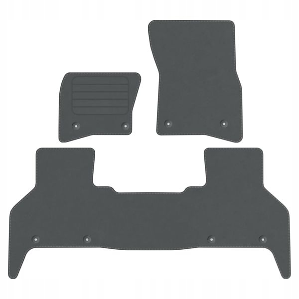 Land Rover Defender 130 22 – velurové koberce Comf