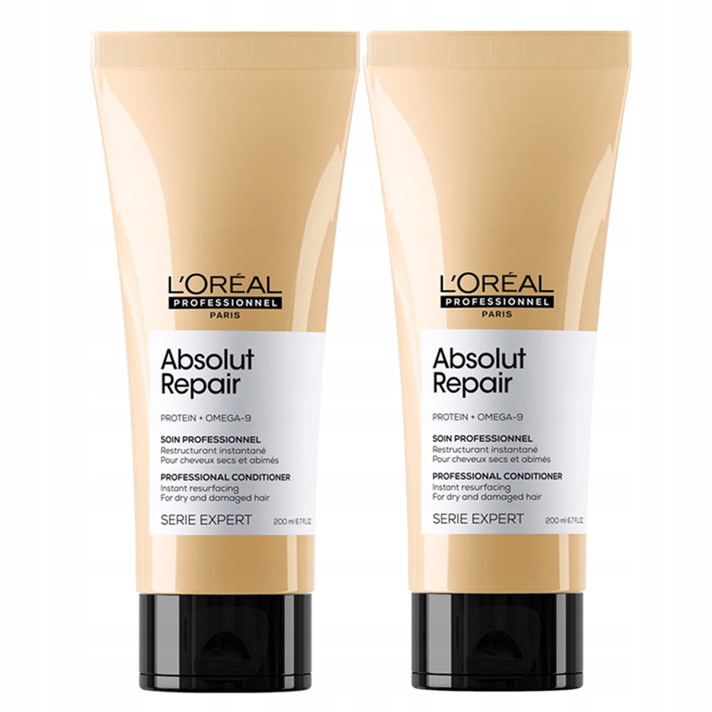 Loreal Absolut Repair Gold zestaw odżywek do włosów zniszczonych