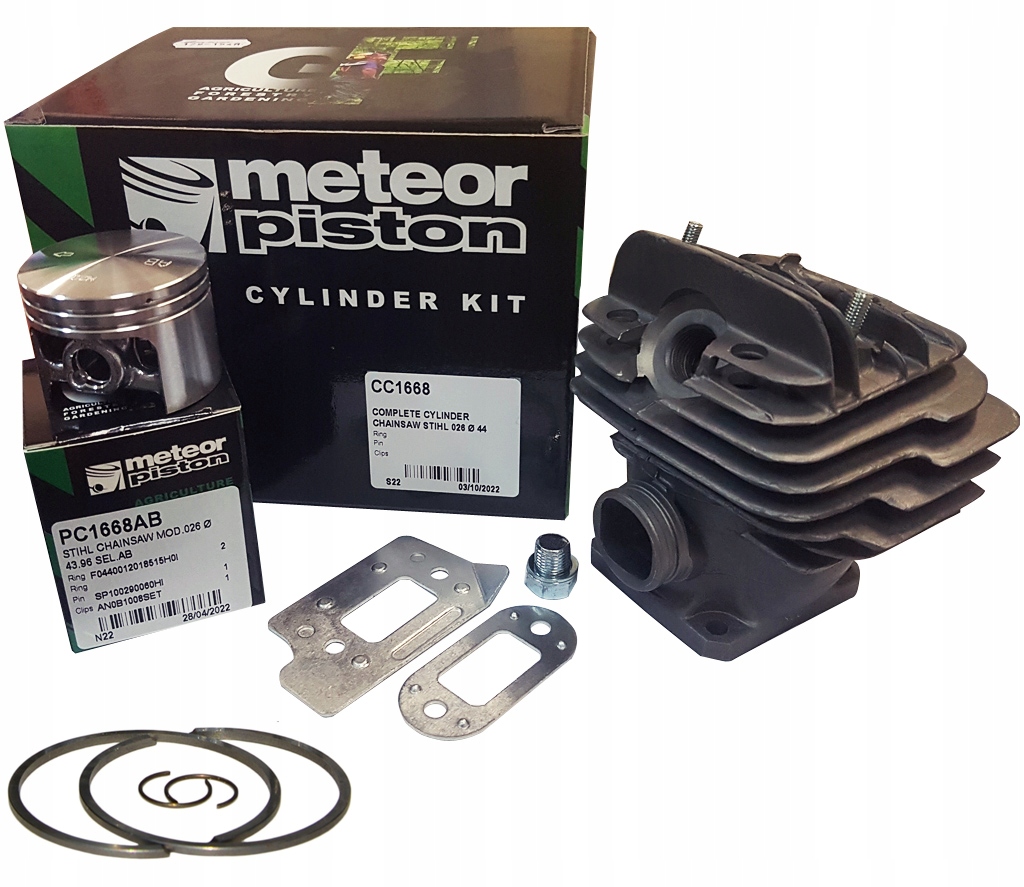 

Cylinder Kompletny Meteor Stihl 026 ms260 44mm
