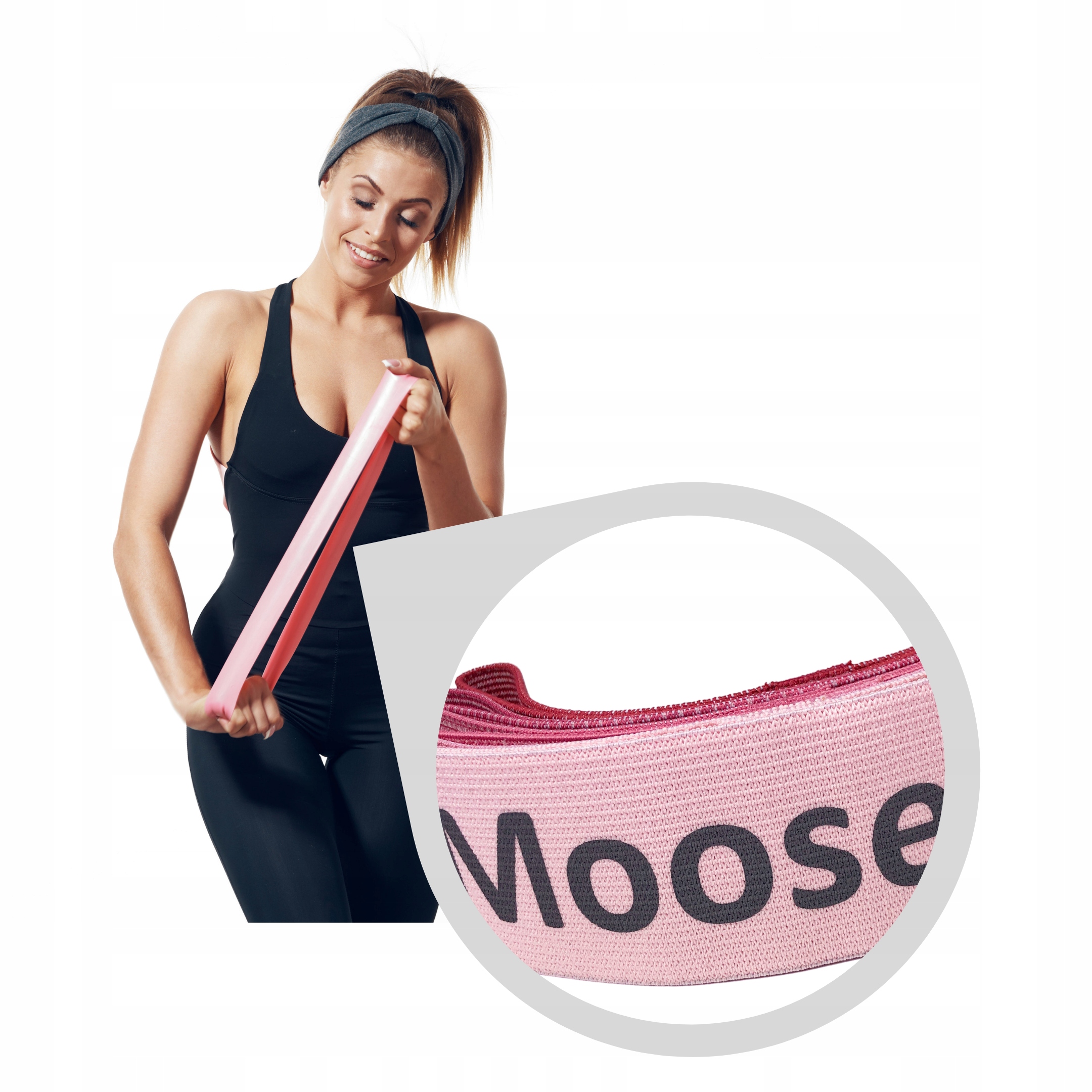 GUMY OPOROWE MINI BAND CROSSFIT FITNESS MATERIAŁOWE DO ĆWICZEŃ ZESTAW 5X Liczba sztuk w zestawie 5