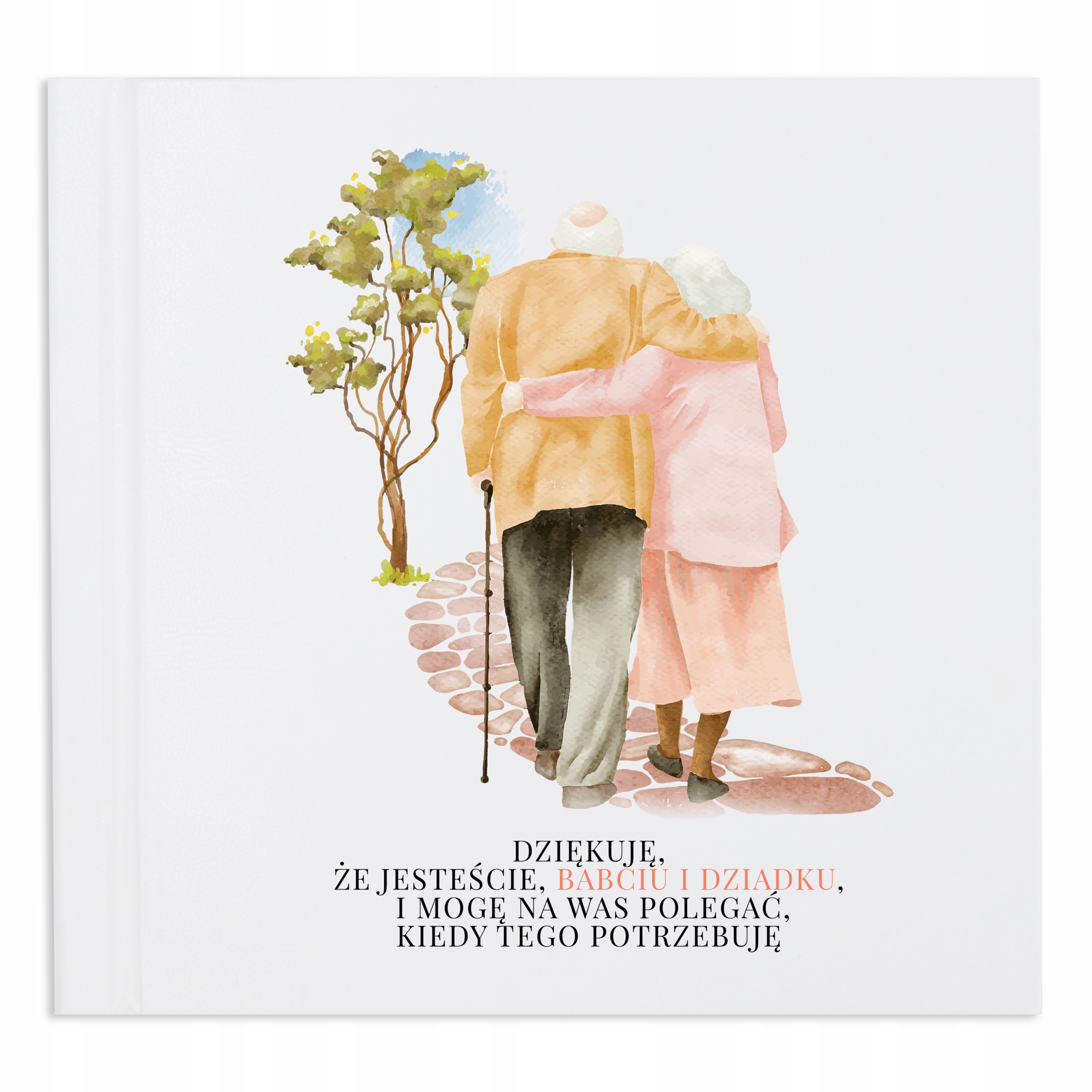 Album Modrý Dárek Pro Babičku A Dědečka, Děkuji, Že Jste Vzory