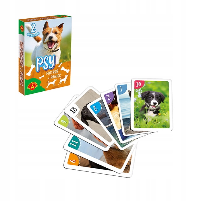 KARTY PIOTRUŚ / PAMIIĘĆ - PSY Nazwa Piotruś
