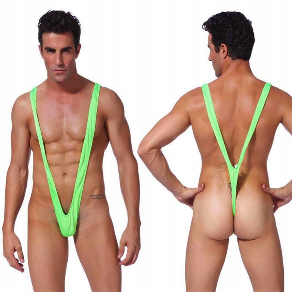 BORAT MANKINI STRÓJ BORATA KĄPIELOWY STRINGI Fason Slipy