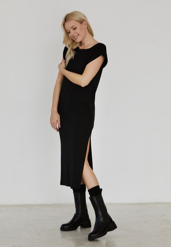 Šaty Dresová s žebrováním Avignon M/L Mefemi