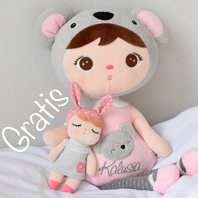 

Lalka Metoo Koala+mini szary króliczek