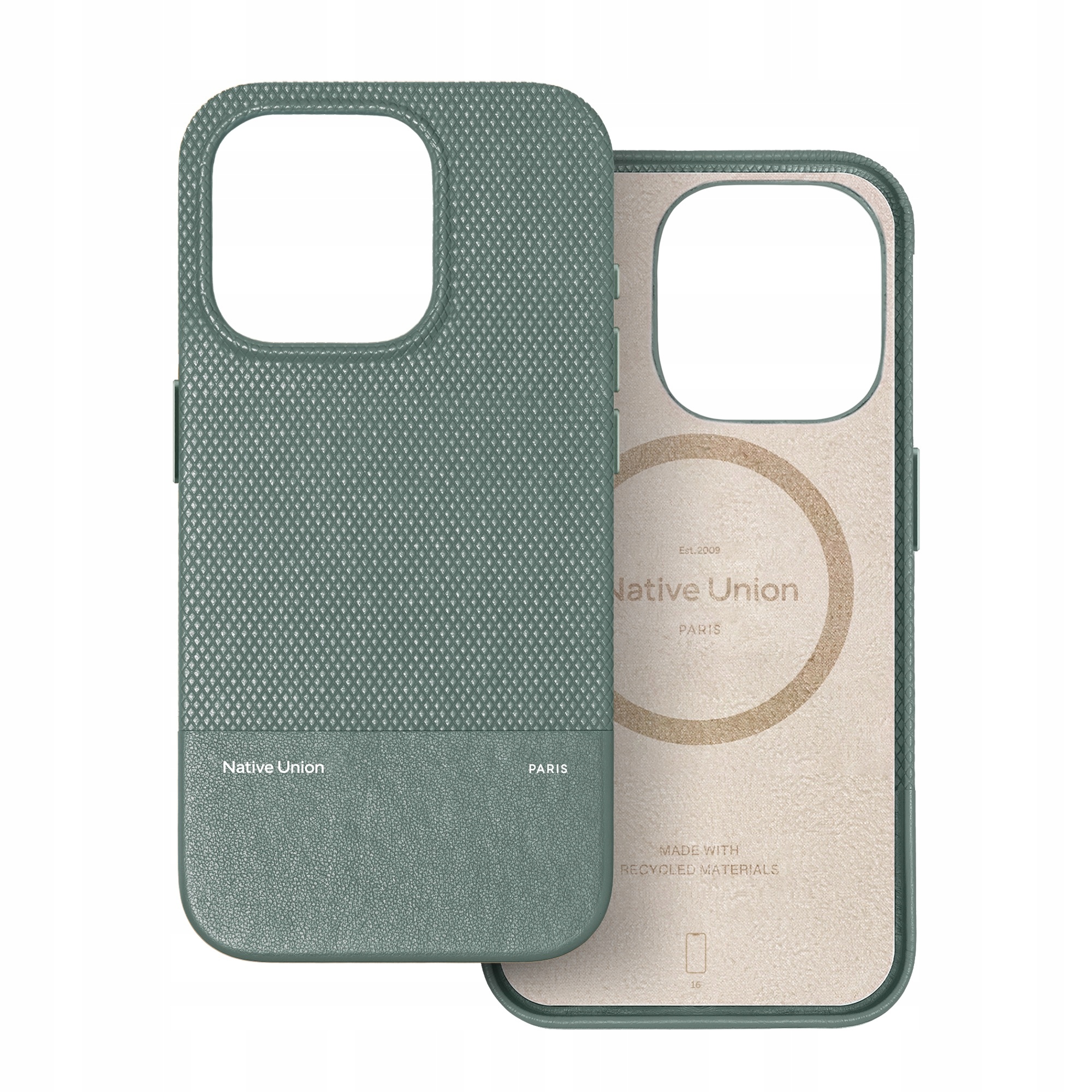 Native Union RE)Classic Case Magsafe do iPhone 16 Zielony