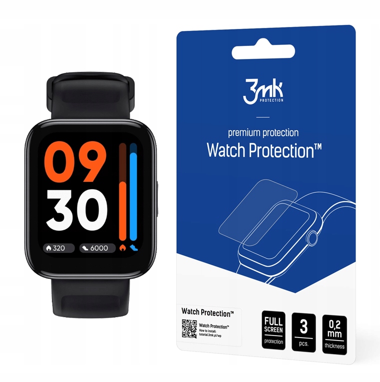 

3MK Folia Fullscreen Arc do Realme Watch 3