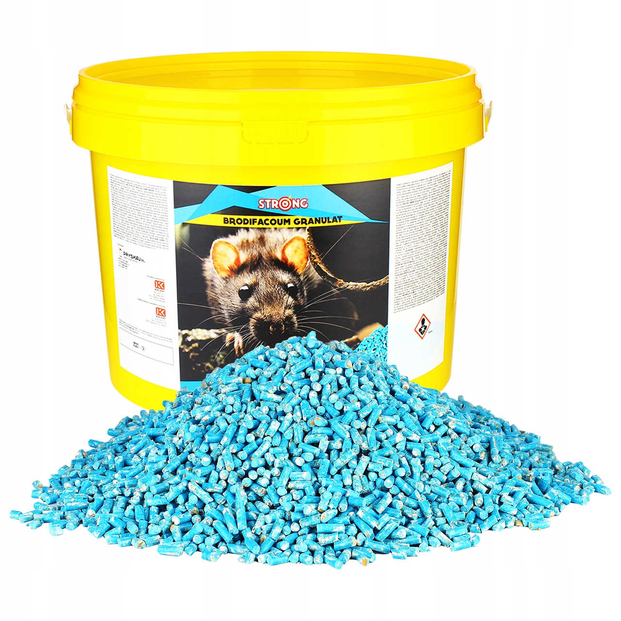 

Trutka Na Szczury I Myszy Strong 5KG Granulat