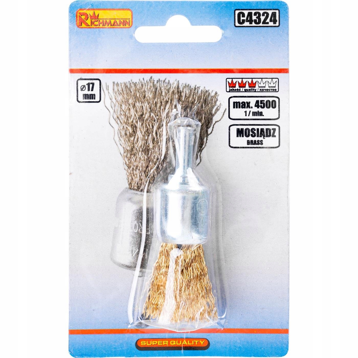 

Szczotka Do Wiertarki 17MM Pędzelkowa C4324 Mosią