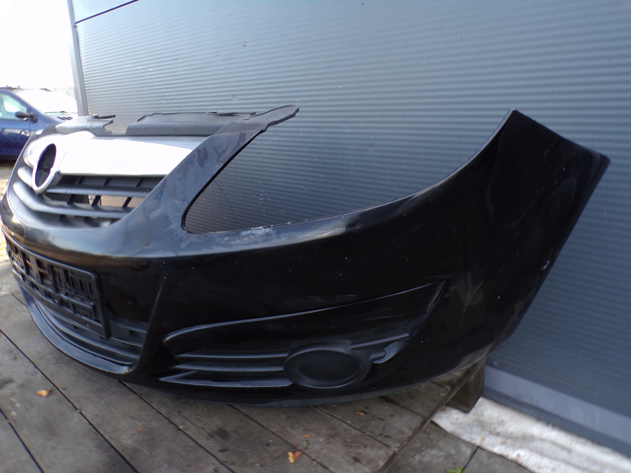 front bumper front OPEL CORSA D colour Z20R (1)