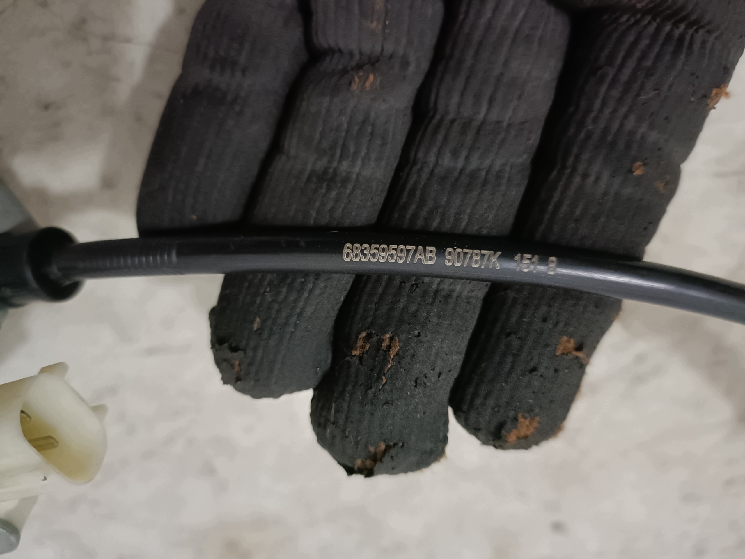DODGE CHARGER 2019- rope outer handles door 68359597AB