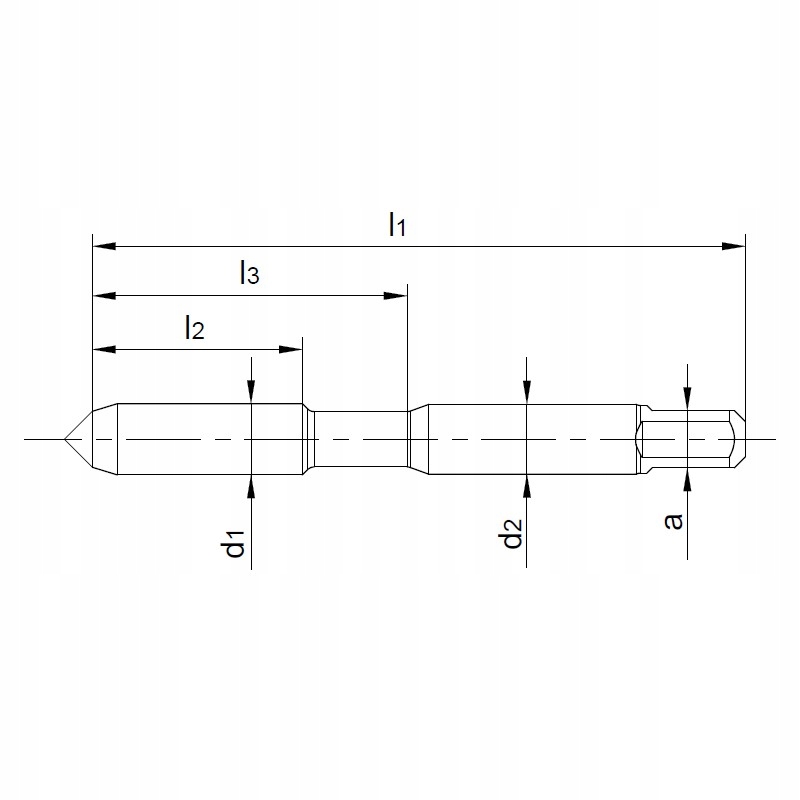 Kpl gwintowników DIN-352/3 M4 ISO2(6H) HSS Marka Fanar