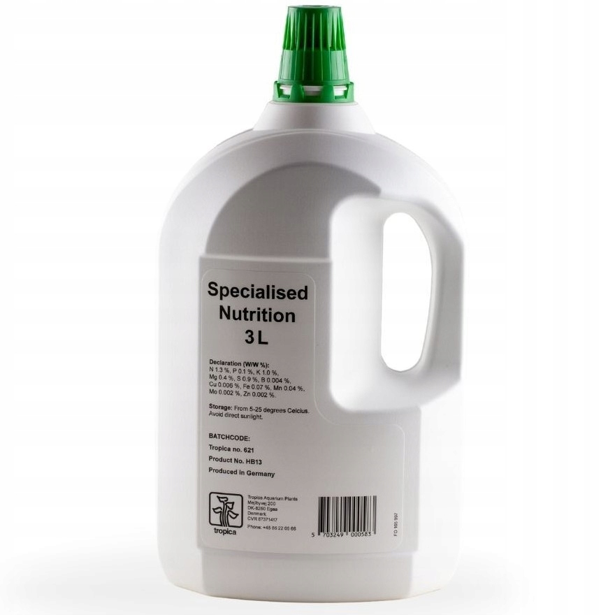 Tropica Specialised Nutrition Fertiliser 3 l tekuté hnojivo pro rostliny