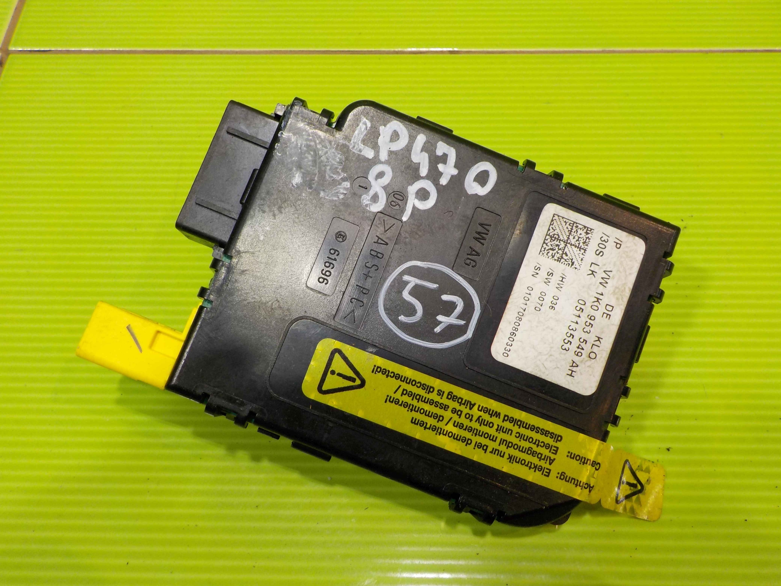 AUDI A3 8P 08r czujnik kata skretu 1K0953549AH