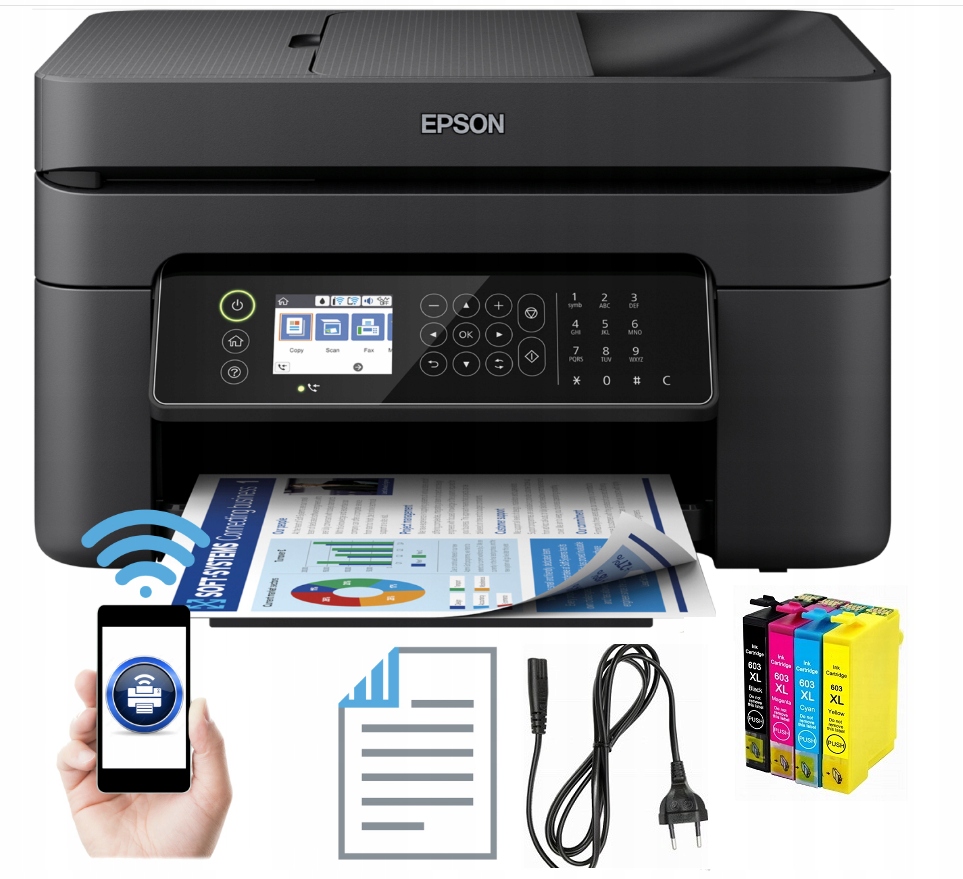 Drukarka wielofunkcyjna atramentowa (kolor) Epson WF-2870DWF