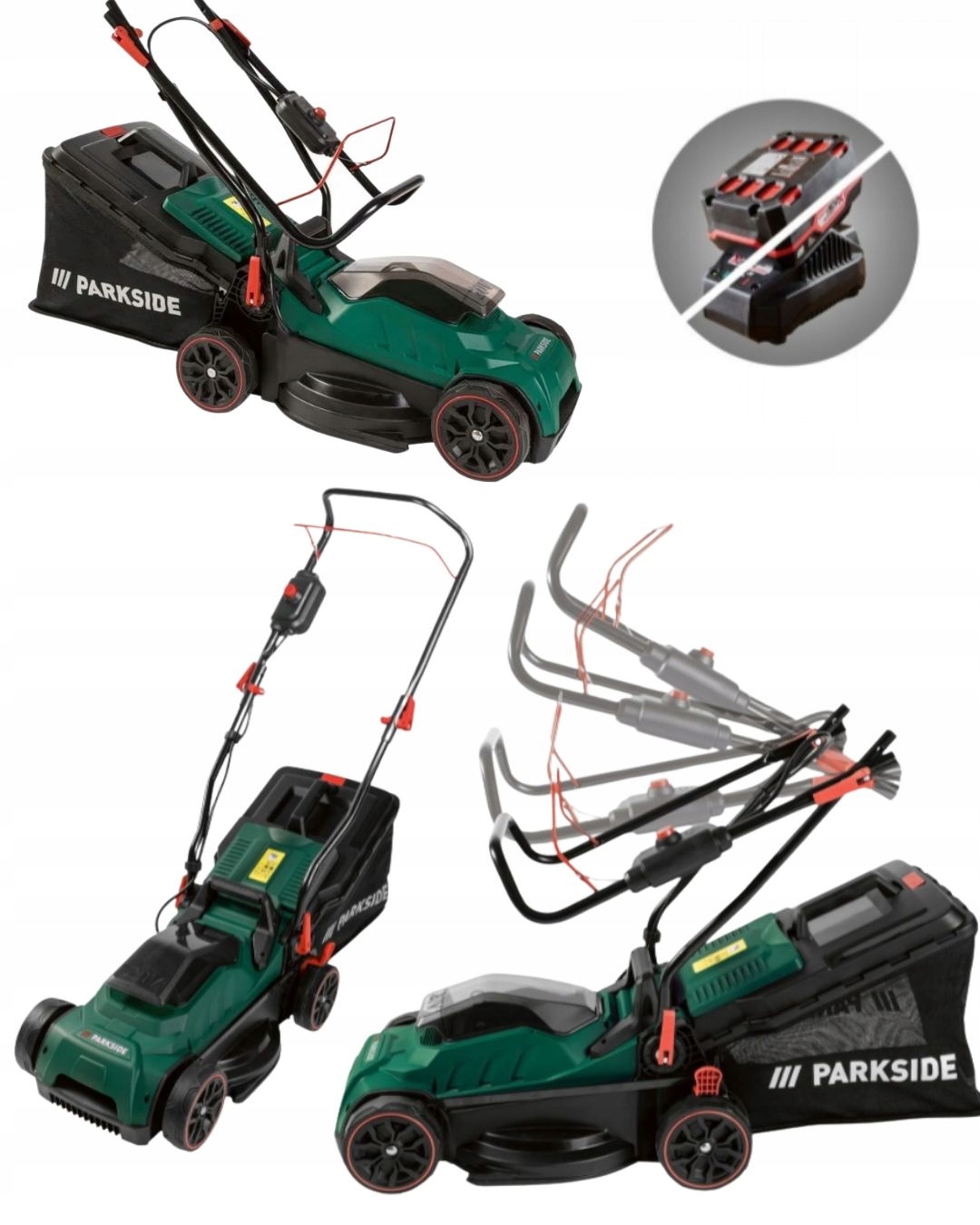 Akumulatorowa kosiarka Parkside Prma 20-Li A1
