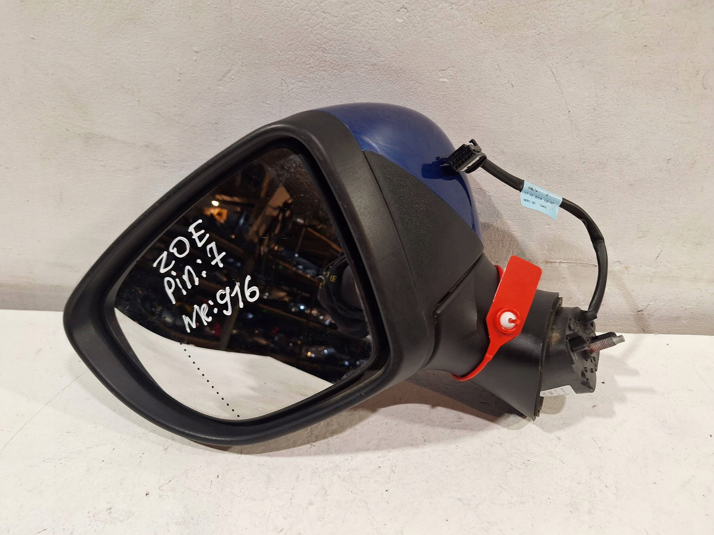 mirror exterior left 7 PIN 4020B00481 RENAULT CLIO IV 12