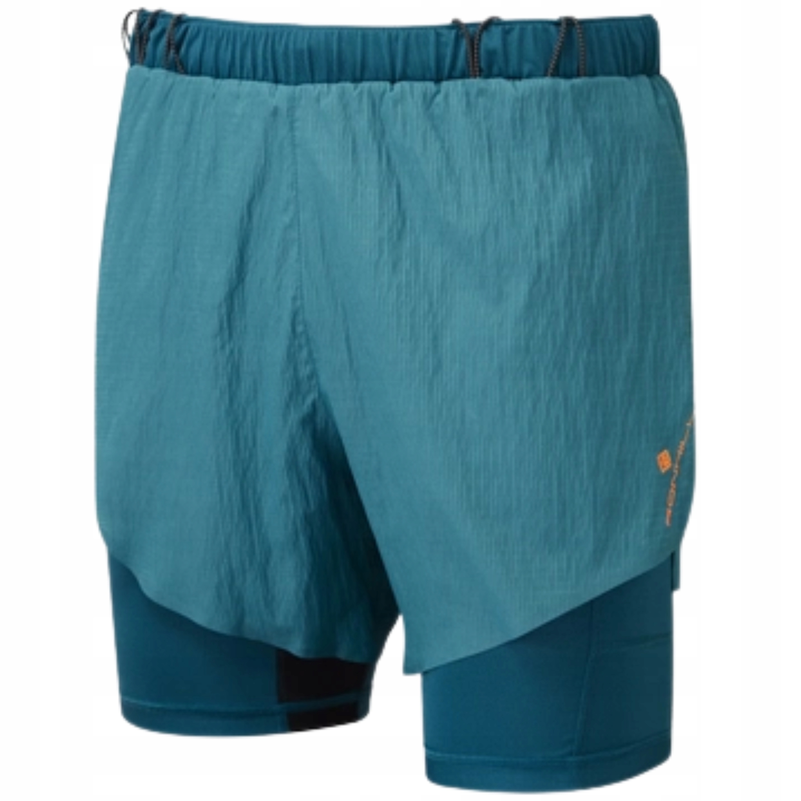 Spodenki Sportowe do Biegania Ronhill Tech Race Twin Short Fluo Męskie XL