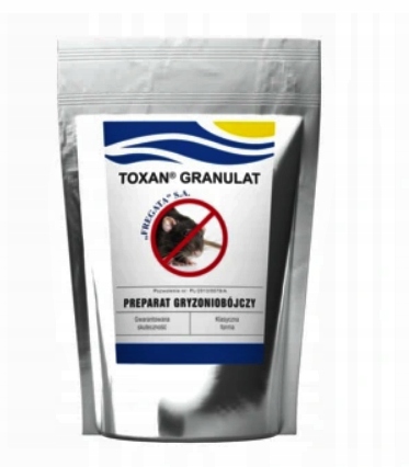 

Toxan 1KG Granulat Na Gryzonie Myszy Szczury D2025