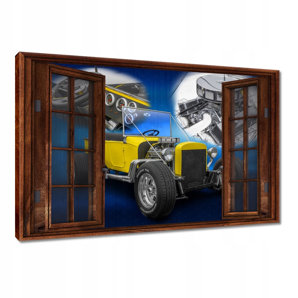

Obrazy 120x80 Ford T Custom Hot Rod