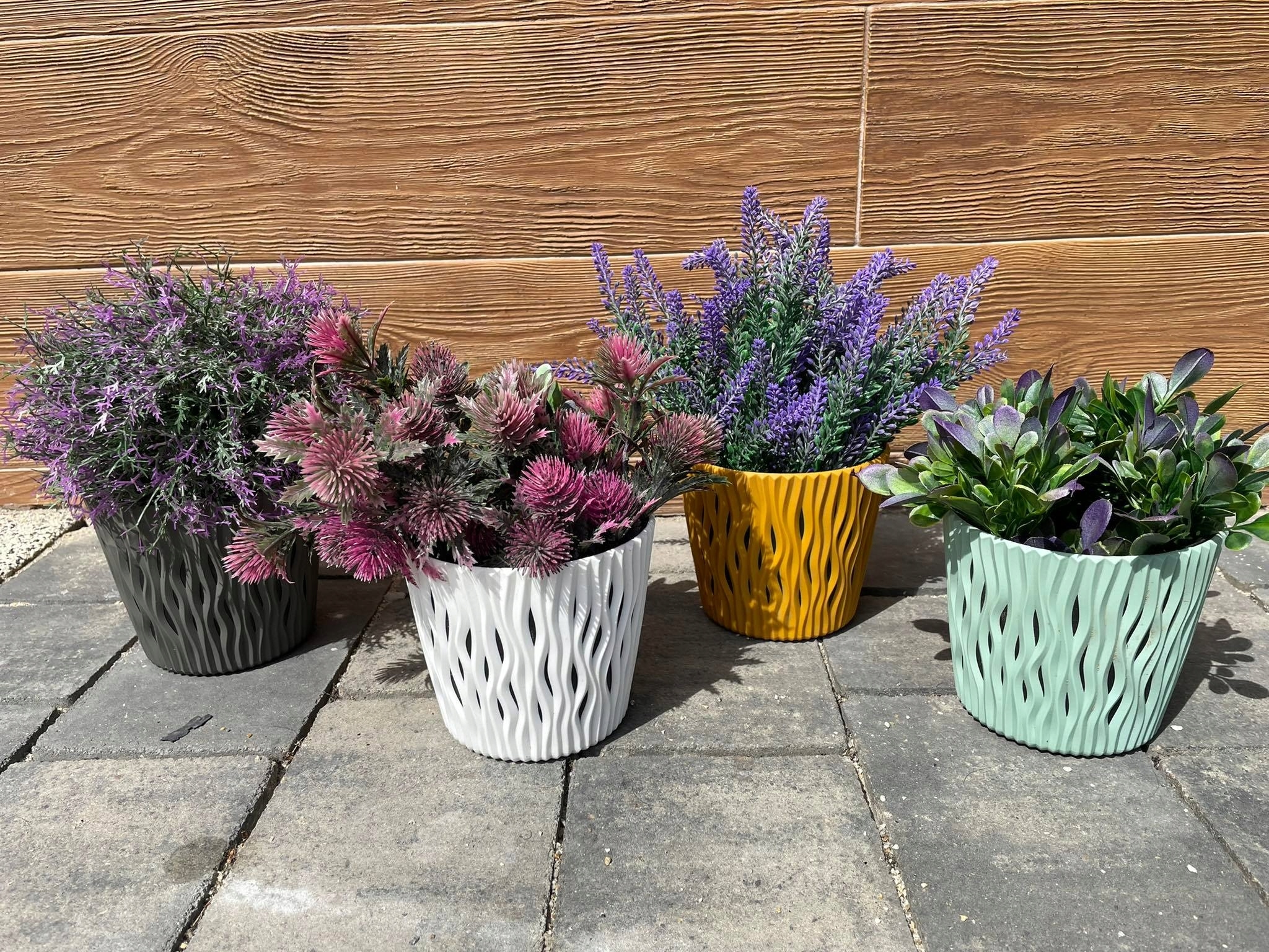 DONICZKA OSŁONKA Z WKŁADEM SANDY ROUND DSR260 PROSPERPLAST Rodzaj doniczka