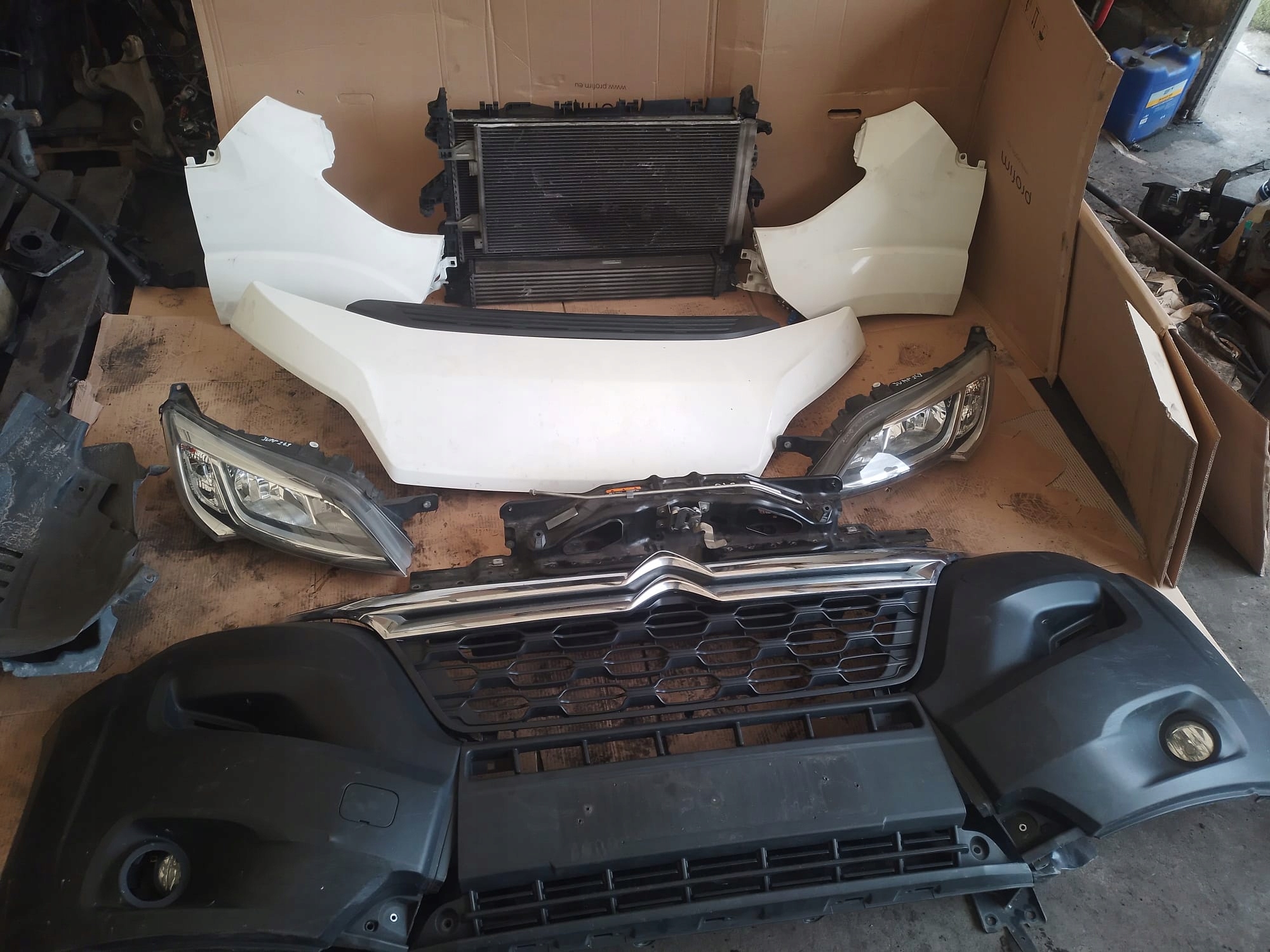 PRZÓD CITROEN JUMPER ZDERZK MASKA BŁOTNIK ZDERZAK