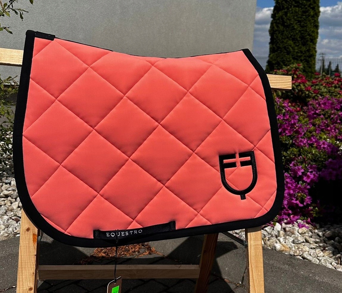 Czaprak skokowy Sottosella Equestro z materiału technicznego flower Pony