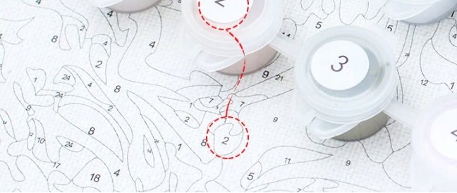 BIG OBRAZ MALOWANIE PO NUMERACH 40X50 JEZIORO+RAMA Marka NORIMPEX