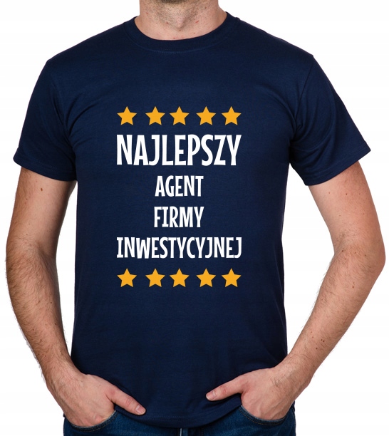 

koszulka Najlepszy Agent Firmy Inwestycyjnej