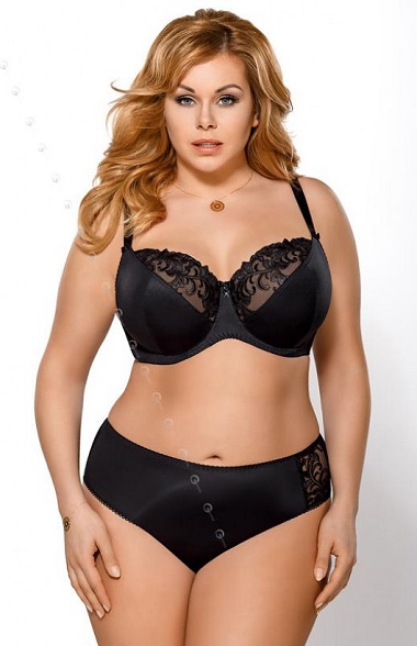 Podprsenka Victoria 80 M Černá