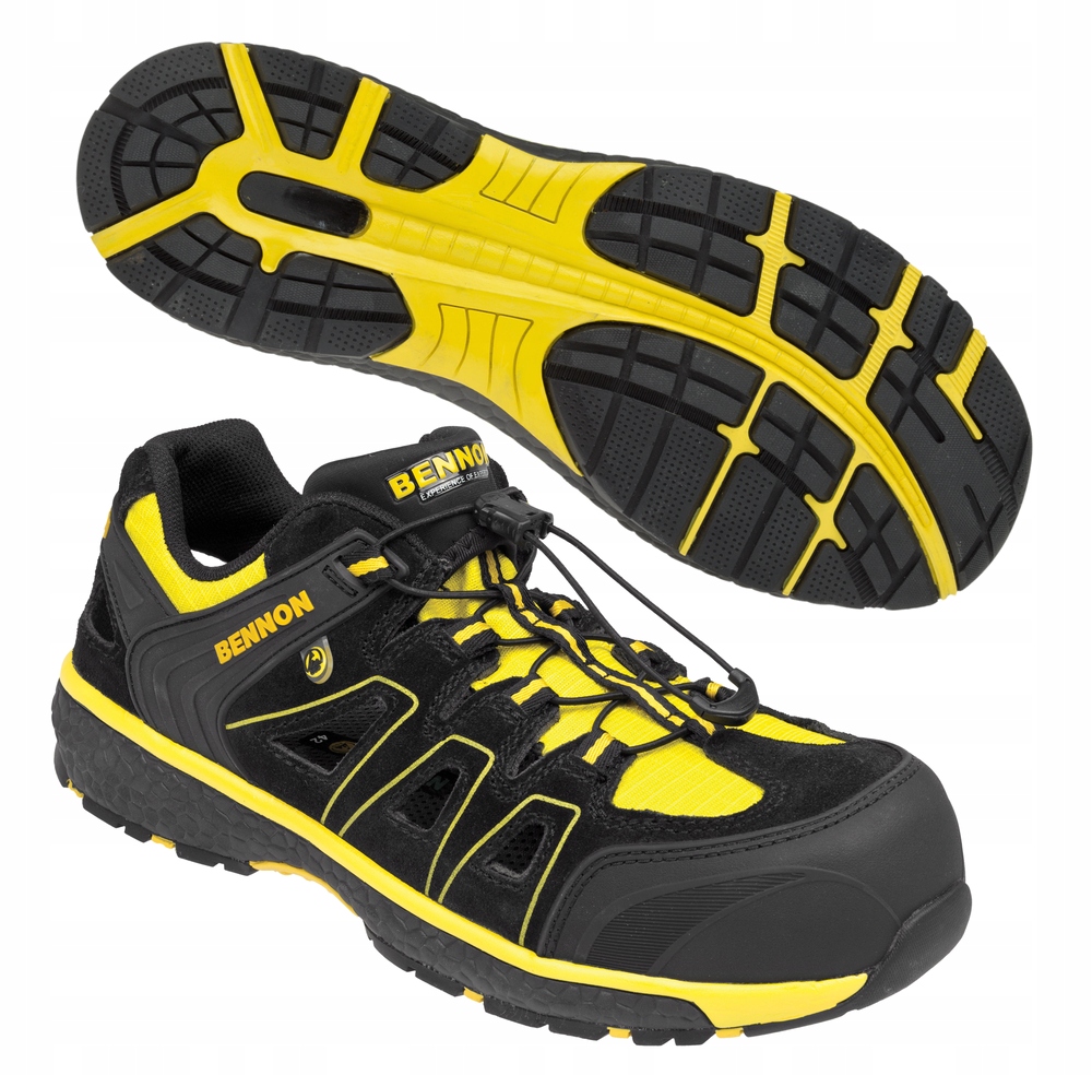 Sandały Robocze Lekkie Antystayczne Podnosek Bombis S1 Esd Nm Yellow 42